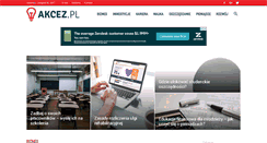 Desktop Screenshot of akcez.pl